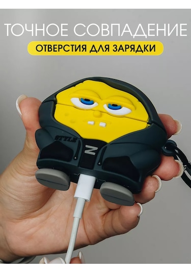 Soltykıds Airpods Uyumlu Pro2 İçin Silikon Kılıf Kulaklık Kılıfı Airpods Uyumlu 173801475 Siyah