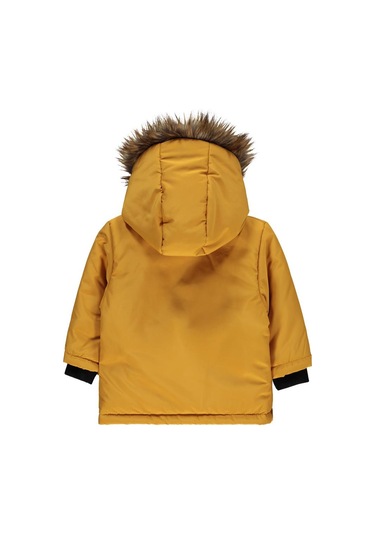 Civil Baby Kürklü 6-18 Ay Mont - Hardal
