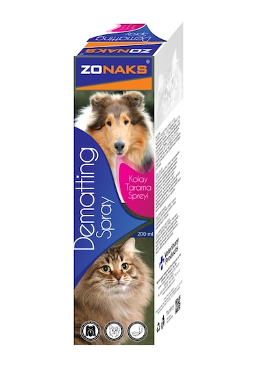 Zonaks Kedi ve Köpek Kıtık Açıcı Kolay Tarama 200 ML