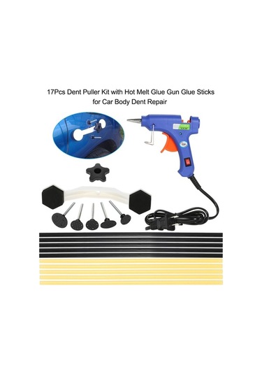 Pazly 17 Parça Araç Göçük Düzeltme Seti - Hızlı Ve Pratik Çözüm, Boyasız Tamir İmkanı