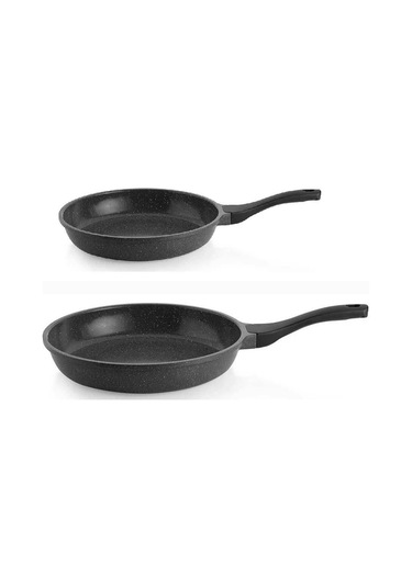 Stark Döküm Tava Seti 20+24 Cm Granit