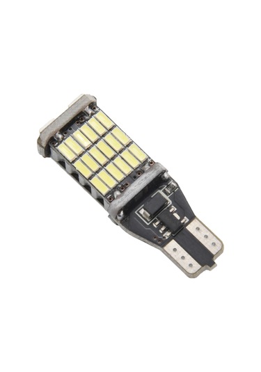 Leasetake 2 Adet T15 W16w Led Geri Vites Ampulü 920 921 912 Hatasız 4014 45smd Vurgulu Fren Ampulü Dc12v
