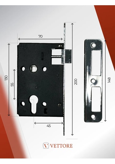 Vettore Popinata Anahtarlamalı Kilit 194066786 Zirveli