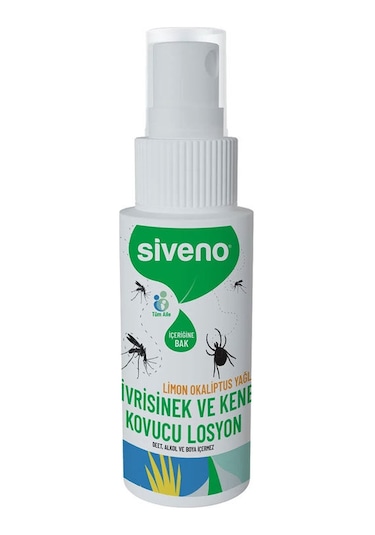 Siveno Sivrisinek Ve Kene Kovucu  Sprey Krem 50 Ml