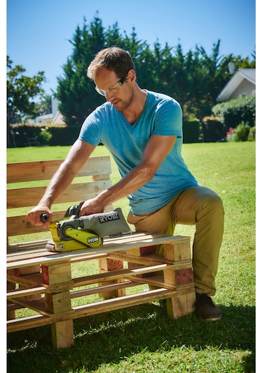 Ryobi R18BS-0 18V Akülü Tank Zımpara (Aküsüz)