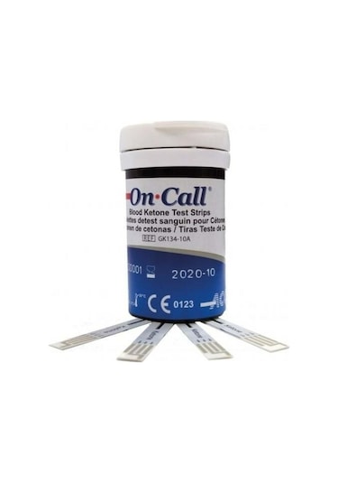 Gk Dual Keton Ölçüm Stribi 50 Test