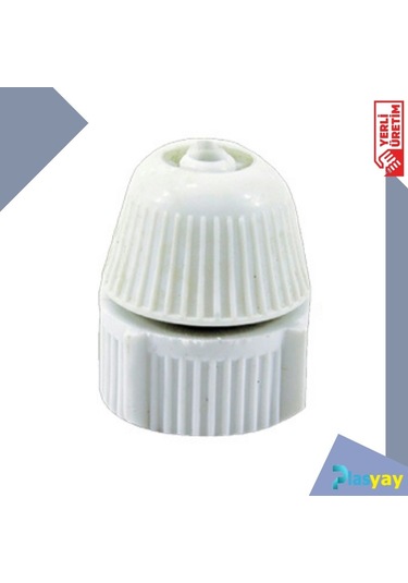 Plasyay Plastik 3/4 Duş Musluk Rekoru Beyaz