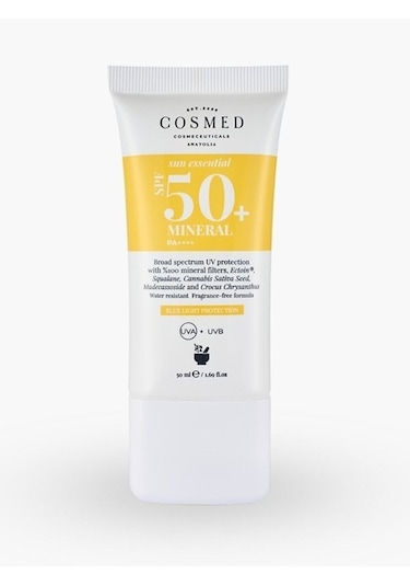 ﻿Cosmed Sun Essential Mineral Güneş Kremi SPF50+ 50 ML