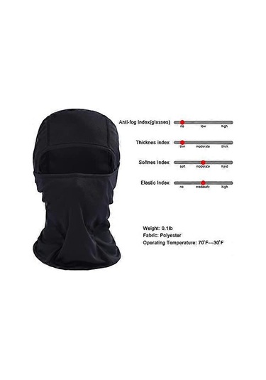 Maske, Yumuşak Nefes Alabilir Çok Fonksiyonlu Rüzgar Geçirmez Motosiklet Bisiklet Balaklava Taktik Şapka Elastik Kayak Maskesi Diğer