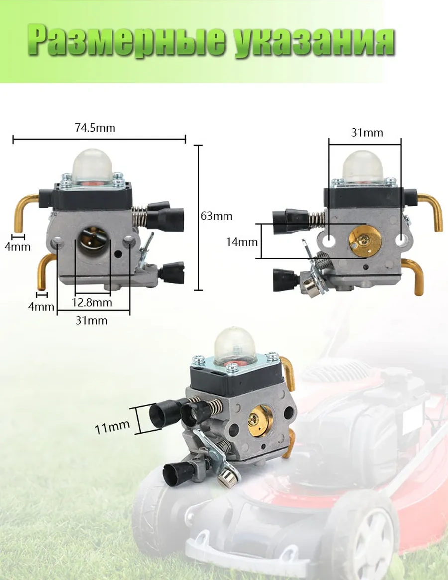 Xcan Stıhl Fs55 Fs55r Fs55rc Km55 Hl45 İçin Benzinli Çim Biçme Makinesi Karbüratörü 272947155