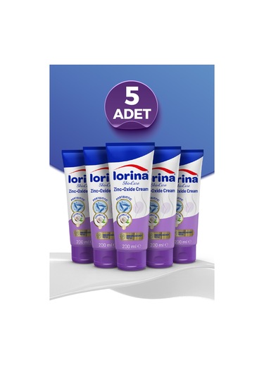 Skin Care Çinko Oksitli Bariyer Kremi 200 Ml 5 Adet