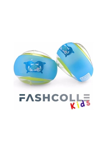 Fashcolle Yuvarlak Yüzme Yardımcısı Şişme Deniz Kolluğu L 4 - 14 Yaş Çok Renkli