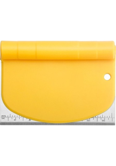 Primepickings Paslanmaz Çelik Hamur Kesici Kazıyıcı Ölçekli Kesici Pişirme Aletleri Diğer