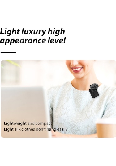 Maiyame Profesyonel Kablosuz Mikrofon - Gürültü Azaltma, Yüksek Hassasiyet, 30m Menzil, 12 Saat Pil Ömrü