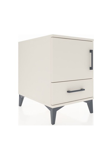 Kronos Komodin 2 Raflı Tek Çekmeceli Tek Kapaklı 44x59x64 Ayt... Aytaşı