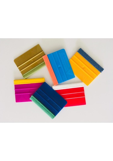 Esnek Çizmeyen Keçeli Ragle Folyo Cam Filmi Sticker Kaplama Aracı 50 Adet