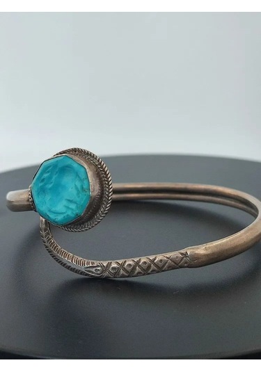 Turkuaz Gümüş Bileklik 297 Gümüş