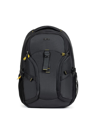 Dada Motorcu Sırt Çantası Siyah 14-15,6 İnç Laptop Bölmeli Su Geçirmez Kumaş Dada 10 Siyah