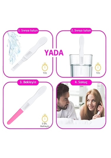 Ultra Erken Teşhis Gebelik/hamilelik Testi - 3 Kutu 3 Test