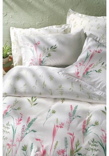 Yataş Bedding Hana Ranforce Çift Kişilik Nevresim Seti Pembe