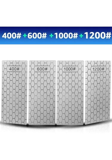 Ximistore9 Taşlama Ve Parlatma İ&ccedil İn 4'lü Farklı Zımpara Tekerleği Seti 400/600/1000/1200 , Hafif Ve Kompakt Elmaslı Yuvarlak Tekerlekler