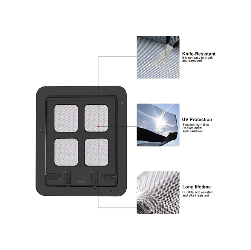 Willowhaven Siyah S Kilitlenebilir Evcil Hayvan Ekran Kapısı Kendinden Kapanan Ve Kilitli Kapı Köpekler Ve Kediler İçin