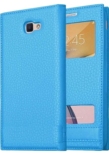 Samsung Galaxy C5 Uyumlu Pencereli Kapaklı Magnum Kılıf