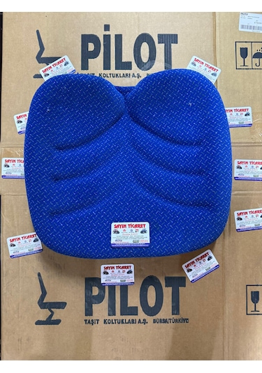 Pilot Traktör Koltuk Alt Döşeme Tabanlık Mavi Kumaş