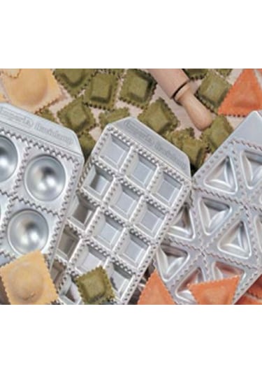 İmperia Ravioli & Mantı Tepsi Seti Üçlü Gri