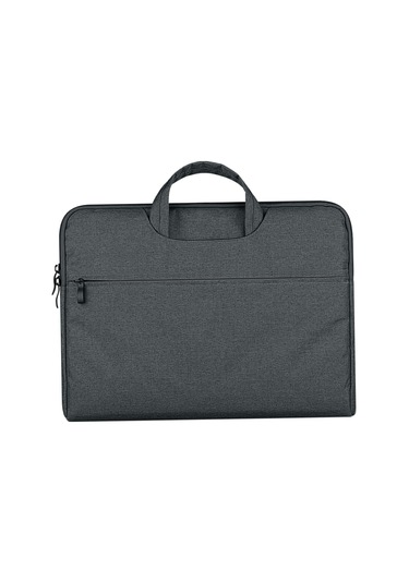 11.6 İnç Çanta Dizüstü Bilgisayar Çanta Çanta 12 İş Çantası Defter Çanta Organize Depolama Koyu Gri Antrasit