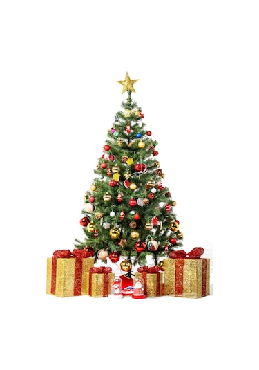 Waldern Premium Luxury Series 150 cm 300 Dal Yılbaşı Çam Ağacı Yeşil