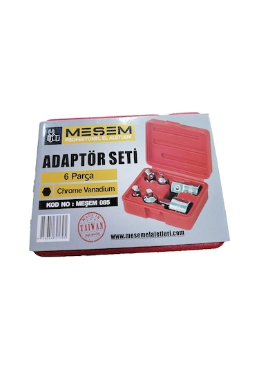 Meşem Adaptör Seti 6 Parça Meşem 085