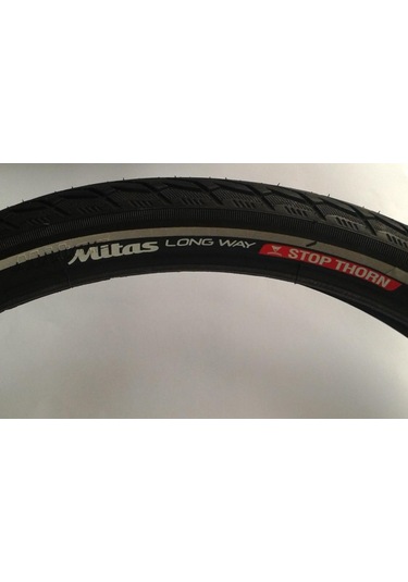 Mitas Flash 20X1.75 St+Rs Bisiklet Dış Lastiği 3 Mm Zırhlı Mat Siyah - Yeşil