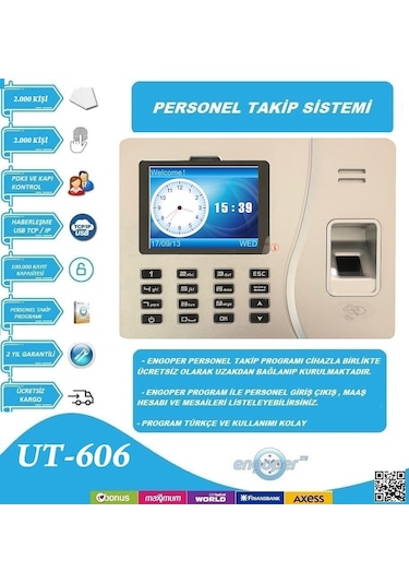 PERPDKS PERSONEL TAKİP SİSTEMİ PARMAK İZİ PUANTAJ PROGRAM  DAHİL