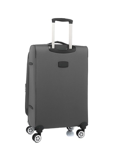 Louisiana Polo Orta Boy Lüx Kumaş Valiz Antırasit 2082 Antrasit