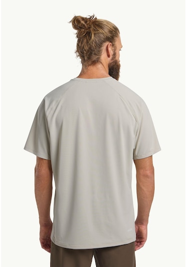 Jack Wolfskin Prelight Swift T M Erkek T-shirt-29834 Gri