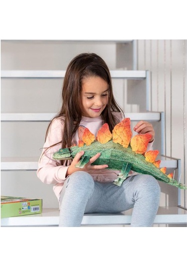 Sassi 3d Stegosaurus - Book And 3d Model