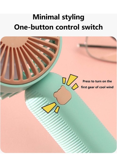 Cbtx USB Taşınabilir Masaüstü Mini Elektrikli Fan