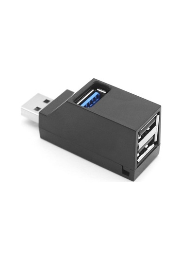 Fastbuy Usb 3.0 Ve 2.0 Hızlı 3 Portlu Genişletici Hub, Siyah, Taşınabilir, Çok Cihaz Kullanımı