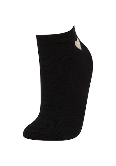 Defacto Kadın 5'li Pamuklu Patik Çorap V5122AZNSKR1 Çok Renkli