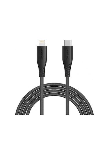 Tronsmart Pd Type-C Mfı Lightning İphone Uyumlu Hızlı Şarj Kablosu Siyah