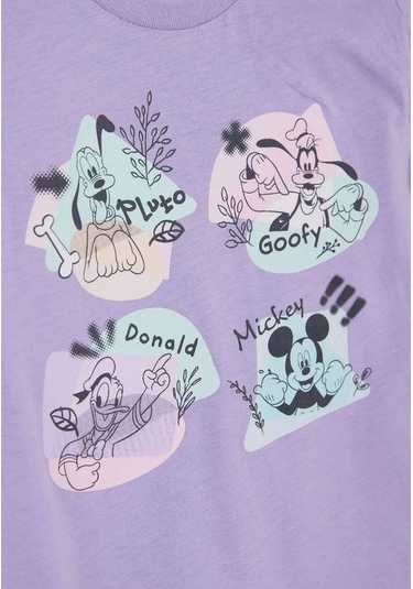 Çimpa Minnie Bebe Pijama Takımı 21789 Lila