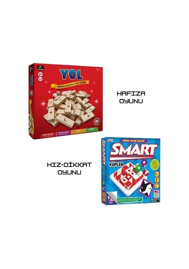 Yol & Smart Küpler Hafıza - Hız - Dikkat- Görsel Algı