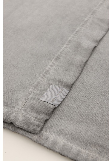 Raw Pamuk Gri Sabahlık Kimono S-m 1517a Gri