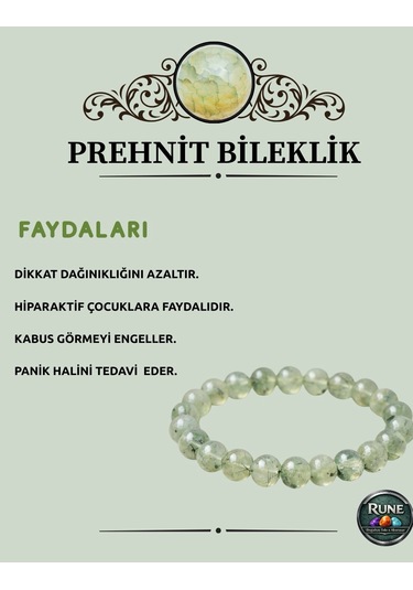 Prehnit Bileklik Diğer