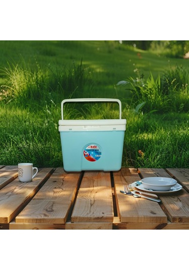 7.5 Lt Buzluk Termos 1021 Cooler Box Açık Mavi