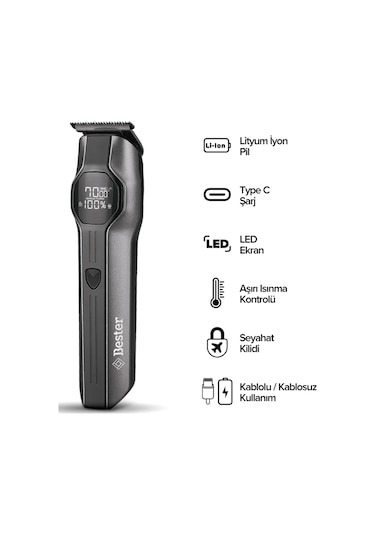 Bester GK8240 All in One Hepsi Bir Arada Şekillendirme Seti
