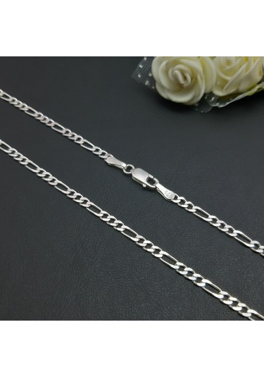 925 Ayar Gümüş Figaro Model Zincir Kolye (524040170)