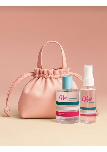 Blueberry Her Icon Çantalı Kadın Parfüm Seti Stcc022001 Parfüm & Hair Mist Çiçeksi - Oryantal