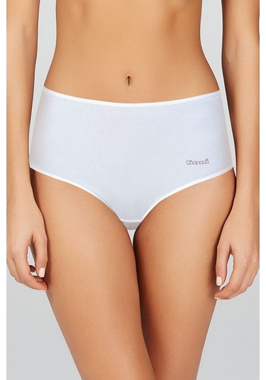 Kom Basic Maxi 2'Li Yüksek Bel Bayan Külot